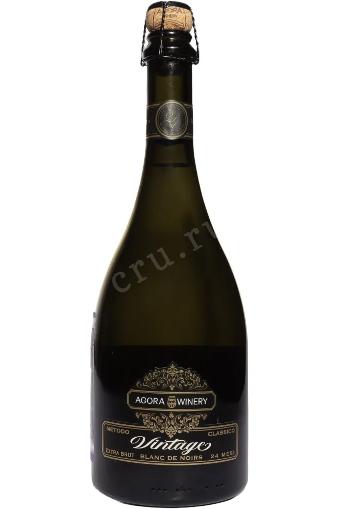 Игристое вино Агора Блан де Нуар Винтаж 2022 0.75 л