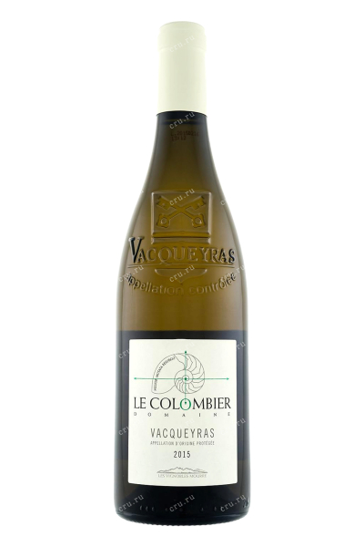 Вино Domaine Le Colombier Le Colombier Vieilles Vignes Vacqueyras AOP 2015 0.75 л