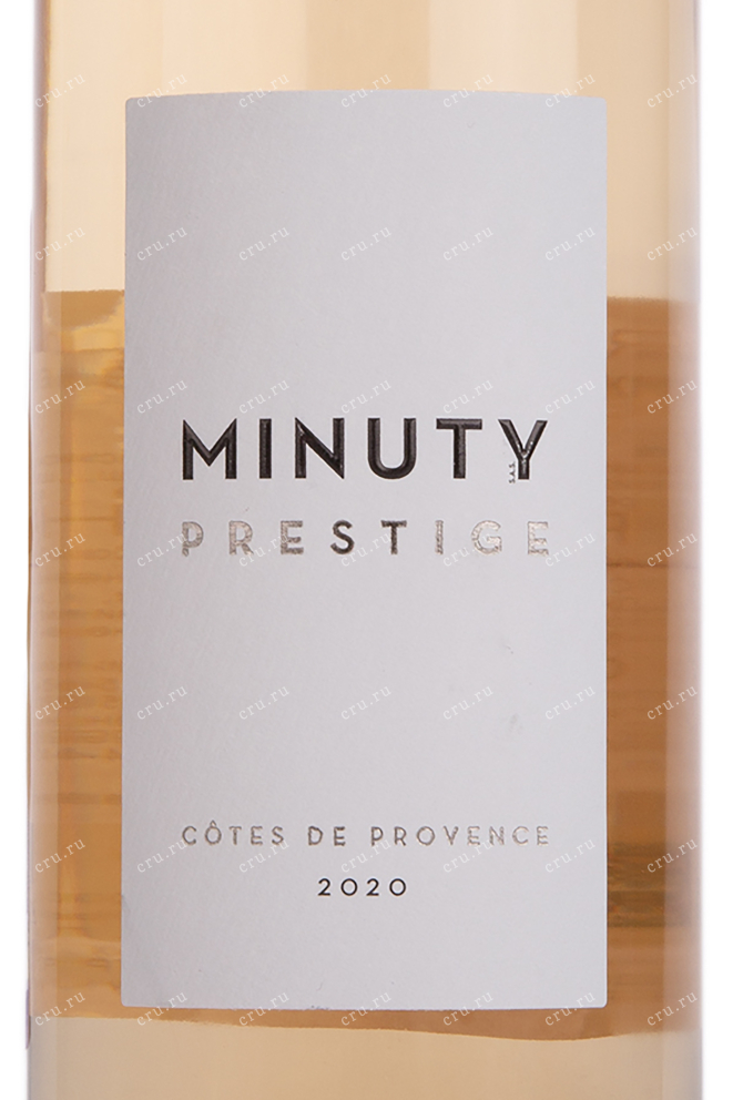 Этикетка вина Minuty Prestige 0.75 л