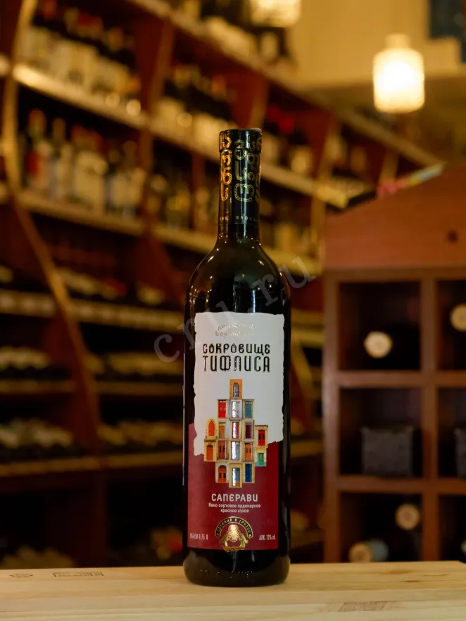 В магазине Крю Профи Treasure Tiflis Saperavi 2022 0.75 л