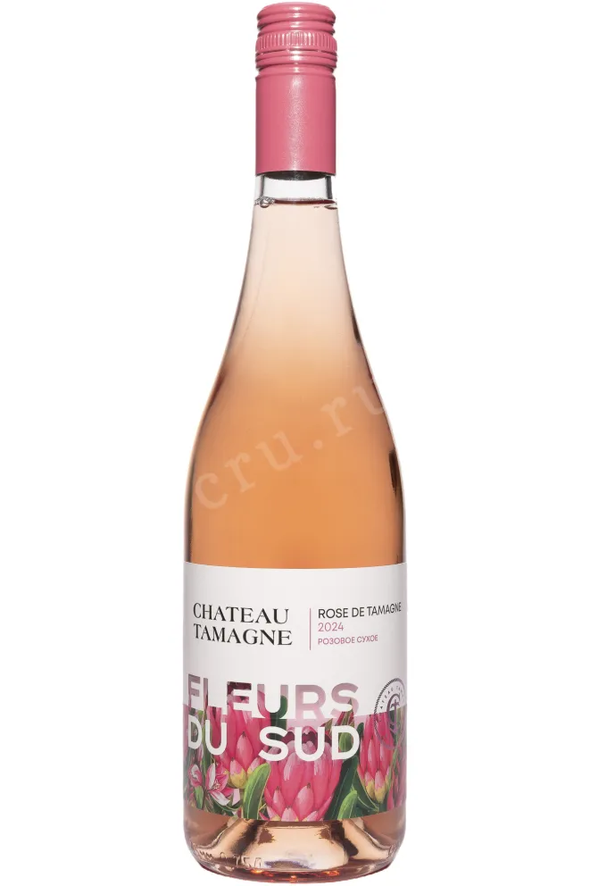 Вино Шато Тамань Флер дю Сюд Роза Тамани 2024 0.75 л