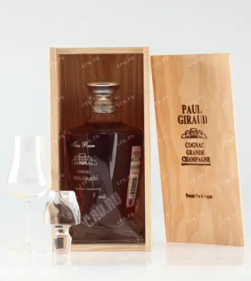 Коньяк Paul Giraud Tres Rare 40 years carafe  0.7 л