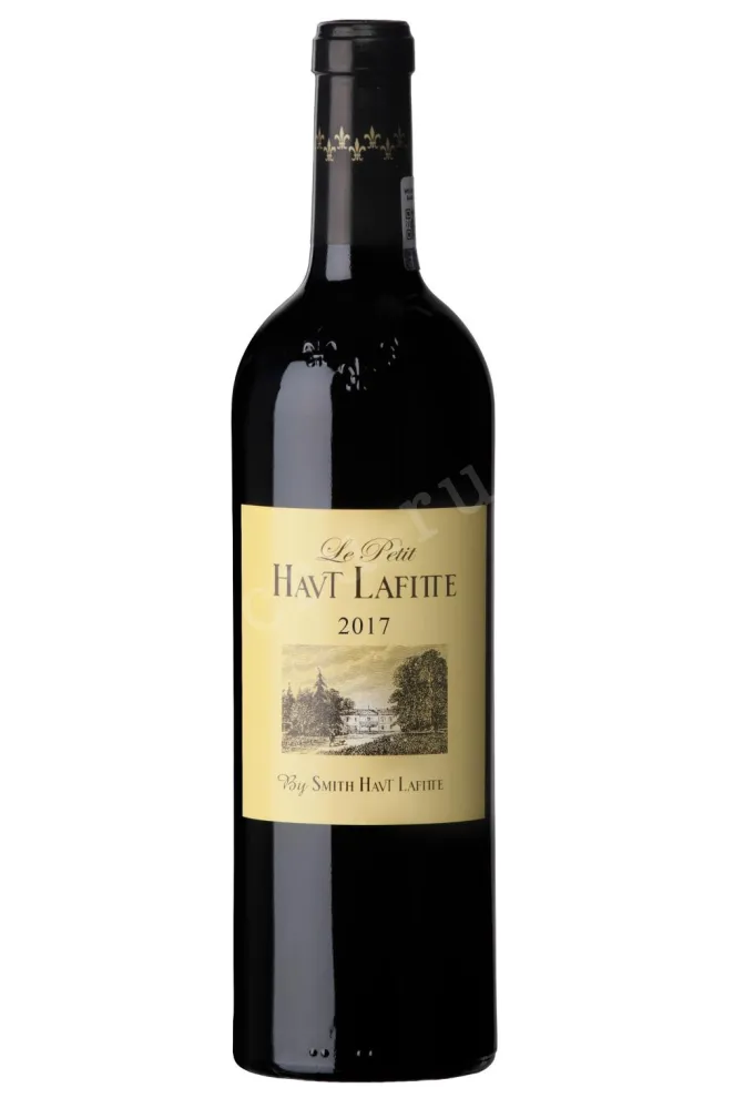 Вино Le Petit Haut Lafitte Rouge Pessac-Leognan 2017 0.75 л