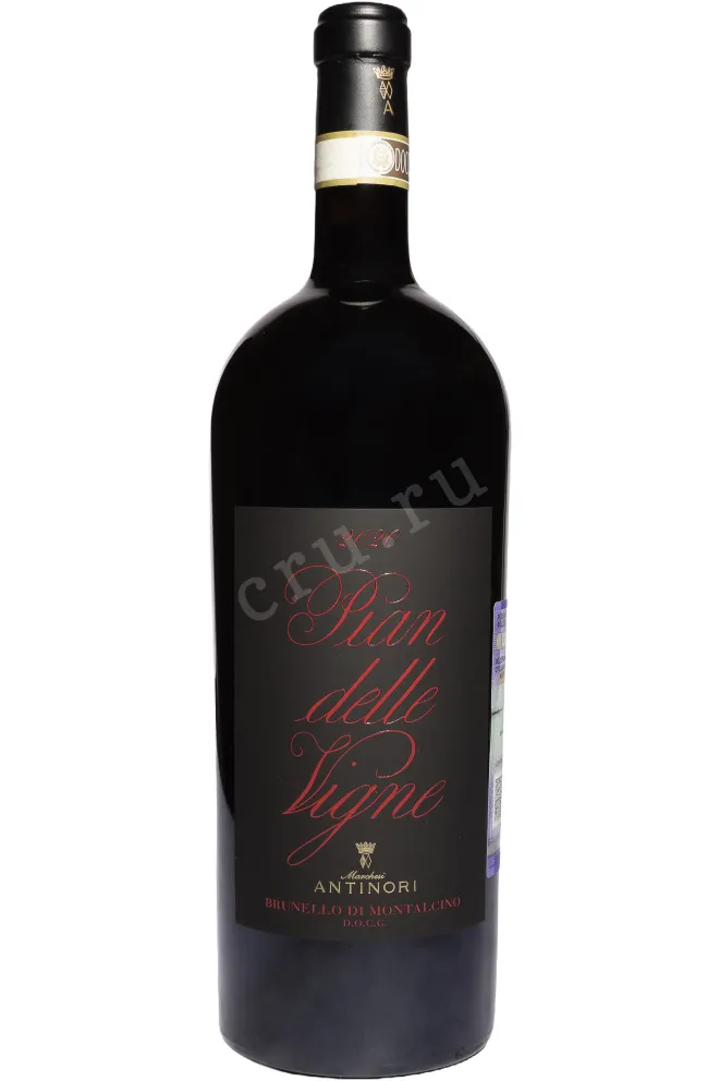 Бутылка Antinori Pian delle Vigne Brunello Di Montalcino DOCG in wooden box 2020 1.5 л