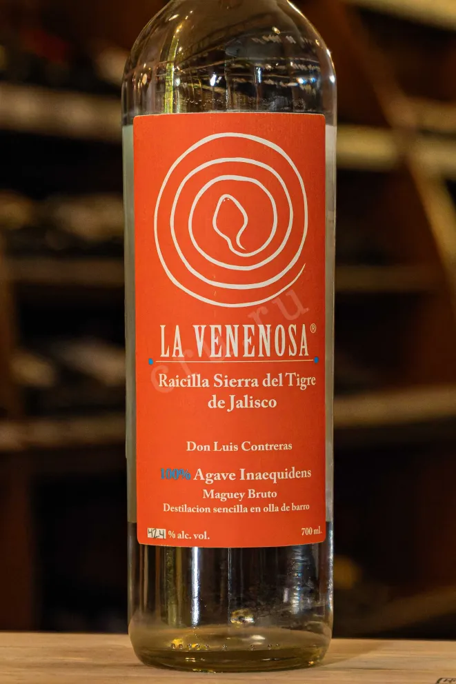 В магазине Крю Профи La Venenosa Raicilla Sierra del tigre de Jalisco 0.7 л