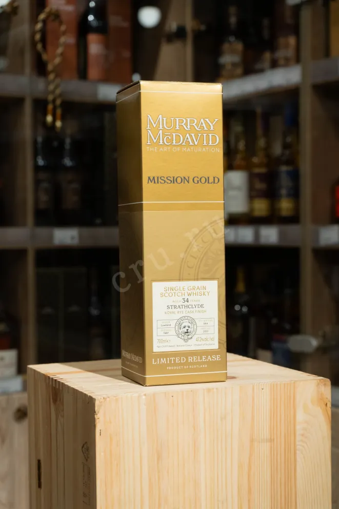 В магазине Крю Профи Murray McDavid Mission Gold Strathclyde 34 Years gift box 0.7 л