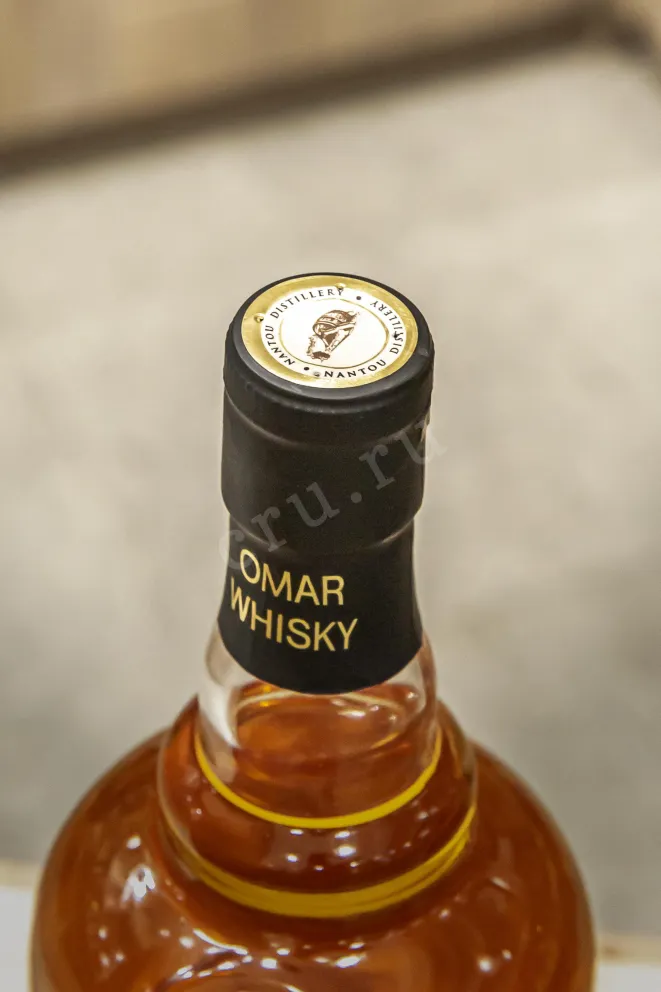 Пробка Omar Single Malt Bourbon Type in tube 0.7 л