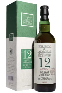 Виски Wilson&Morgan Barrel Selection Benrinnes Sherry Finish 12 years in gift box  0.7 л