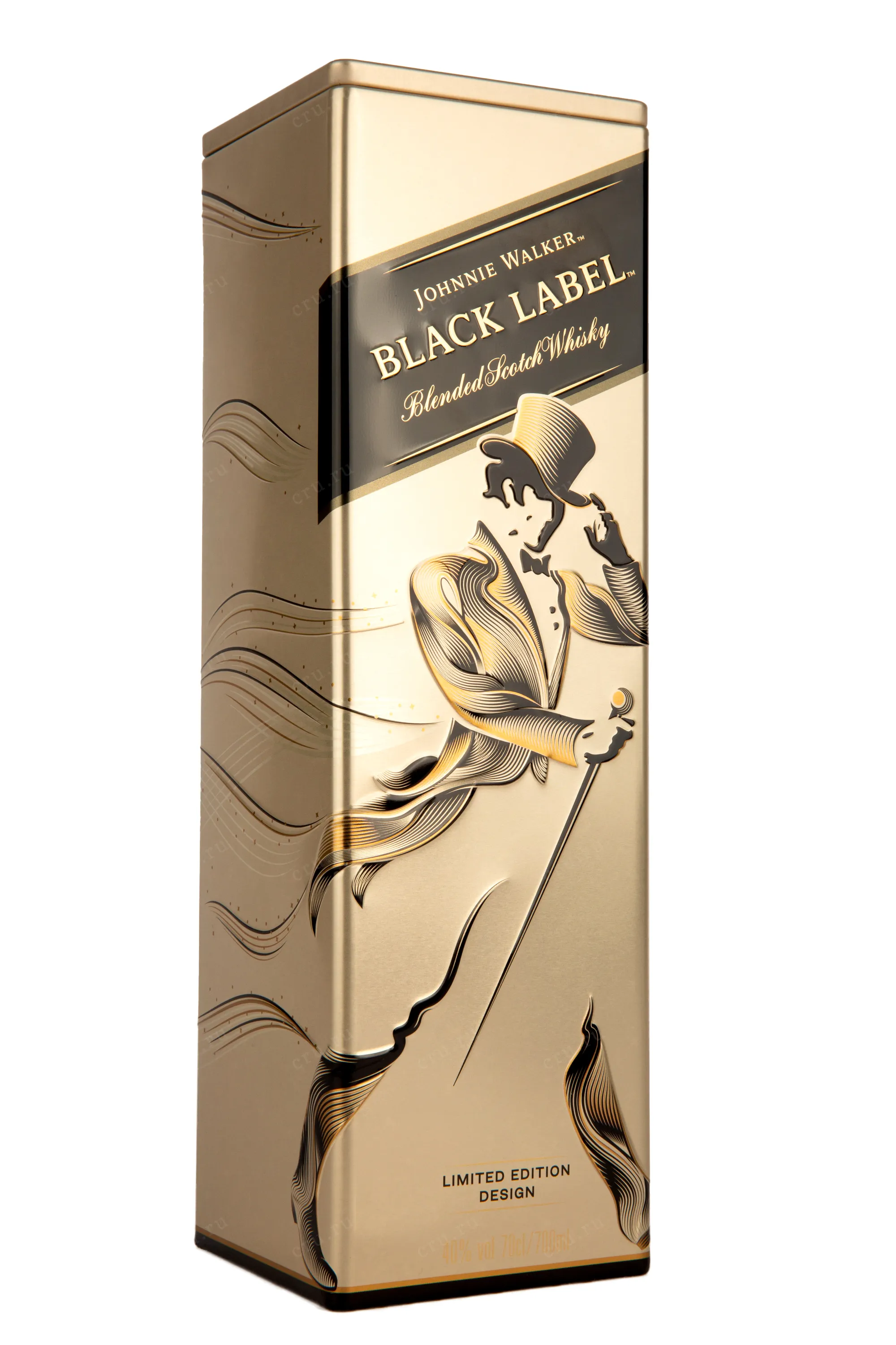 Johnnie Walker Black Label in metal box 0.7 л купить - Шотландский