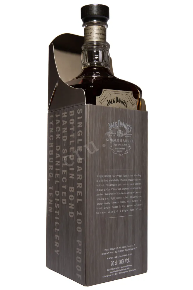 В подарочной коробке Jack Daniel's Single Barrel 100 Proof in gift box 0.7 л