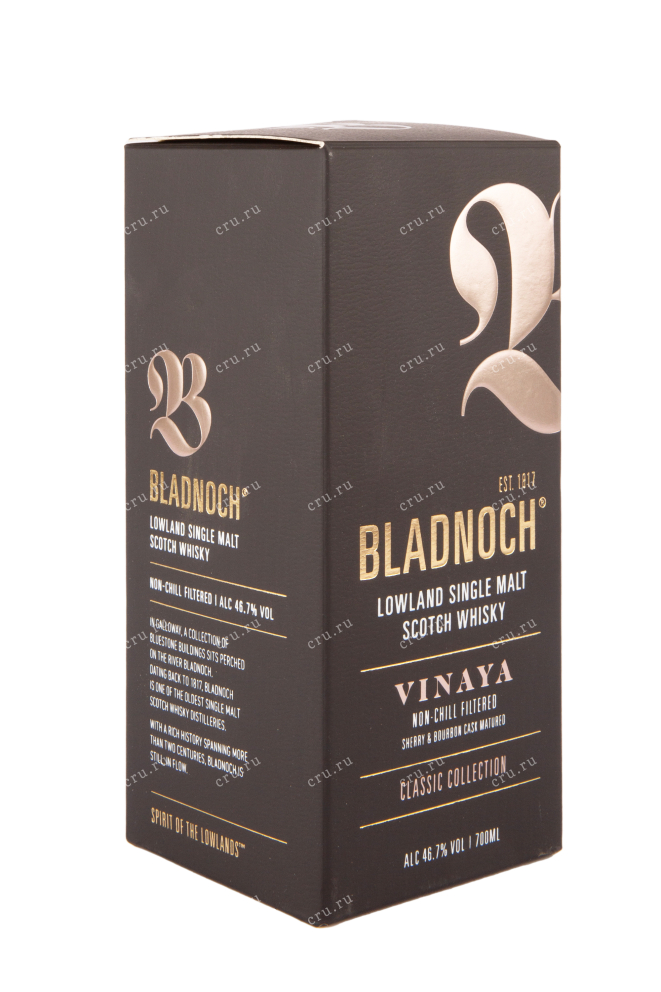 Виски Bladnoch Vinaya 10 Years Old gift box  0.7 л