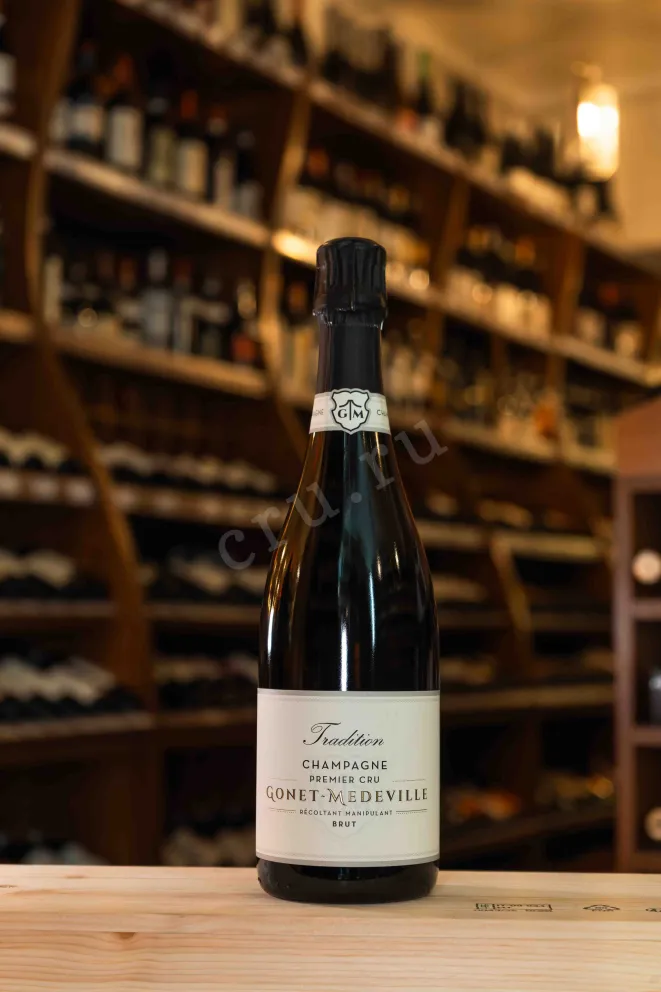 В магазине Крю Профи Gonet-Medeville Brut Tradition Premier Cru 2022 0.75 л