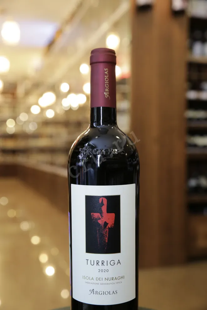 В магазине Крю Профи Argiolas Turriga Isola Dei Nuraghi IGT 2020 0.75 л