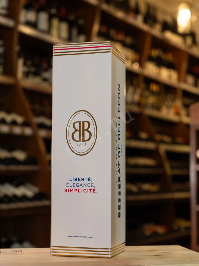 В магазине Крю Профи Besserat de Bellefon Blanc de Blancs in gift box 2017 0.75 л