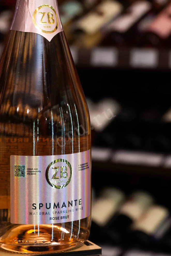 В магазине Крю Профи ZB wine Spumante Brut Rose 2025 0.75 л