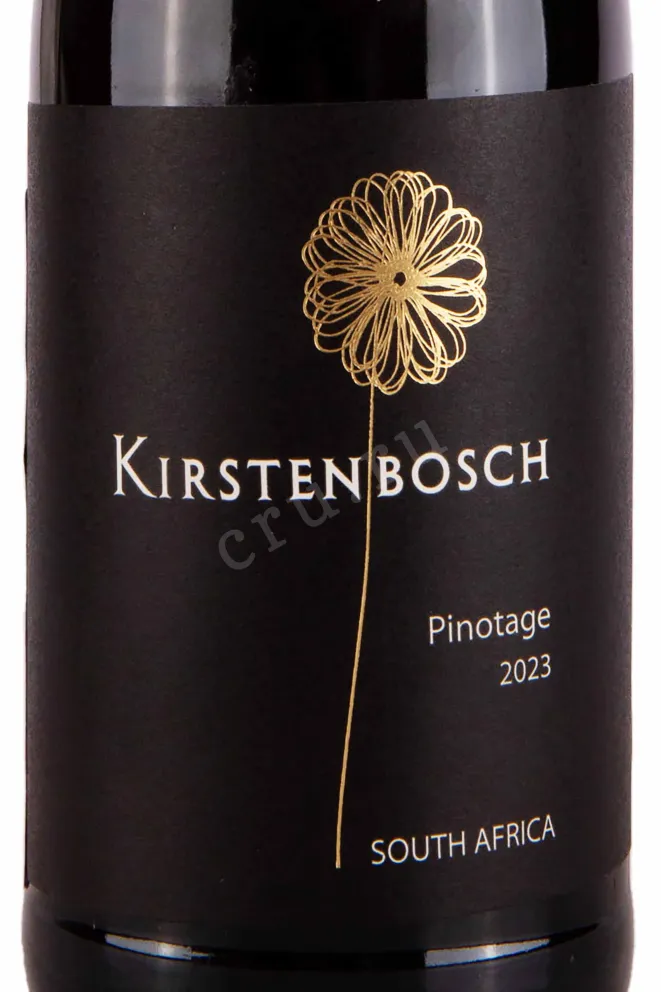 Этикетка Rhebokskloof Kirstenbosch Pinotage 2023 0.75 л