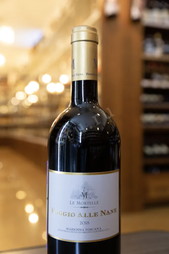 В магазине Крю Профи Le Mortelle Poggio alle Nane Maremma DOC 2018 0.75 л