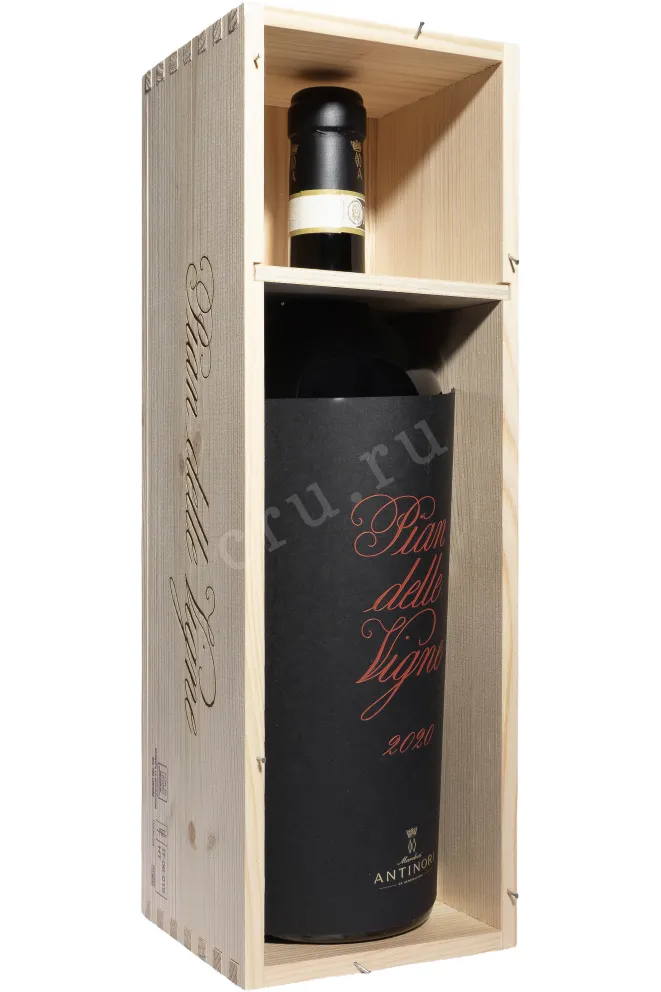 В деревянной коробке Antinori Pian delle Vigne Brunello Di Montalcino DOCG in wooden box 2020 1.5 л