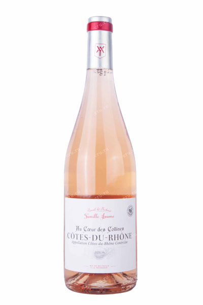 Вино Famille Jaume Au Coeur Des Collines Cotes Du Rhone Rose 2021 0.75 л