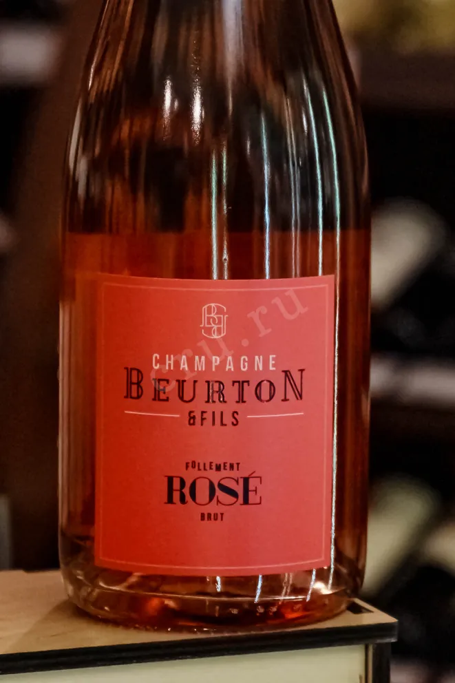 В магазине Крю Профи Beurton Fils Follement Rosé Brut 2021 0.75 л