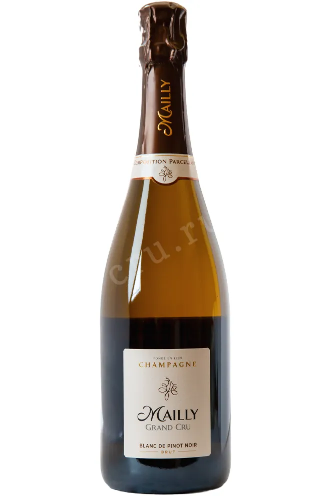 Бутылка Mailly Blan de Pinot Noir gift box 2019 0.75 л