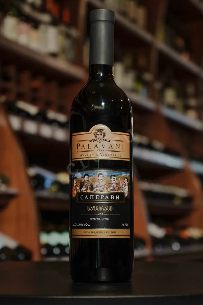 В магазине Крю Профи Palavani Saperavi 2023 0.75 л