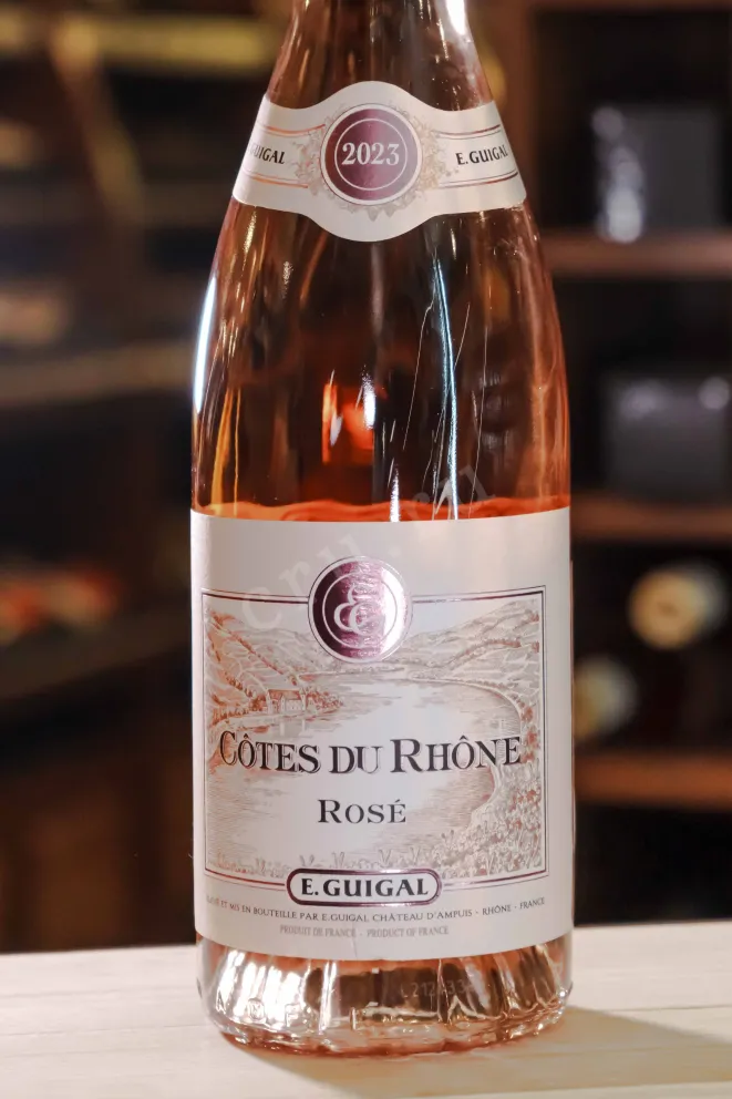В магазине Крю Профи Guigal Cotes du Rhone Rose 2024 0.75 л