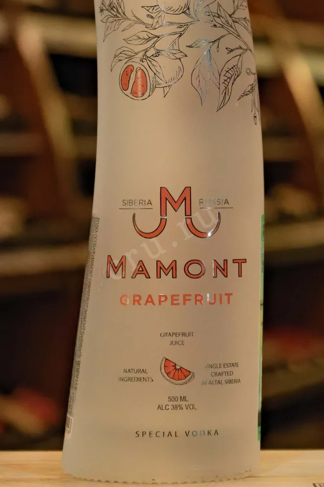 В магазине Крю Профи Mamont Grapefruit Special 0.5 л