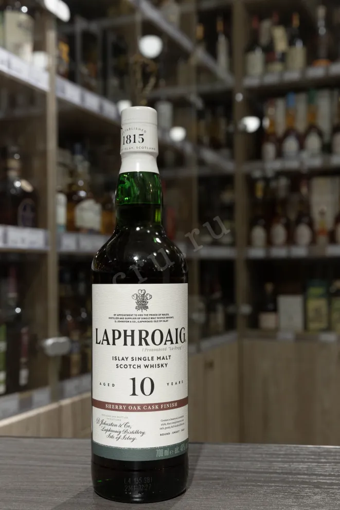 В магазине Крю Профи Laphroaig Sherry Oak Cask Finish 10 Years Old in gift box 0.7 л