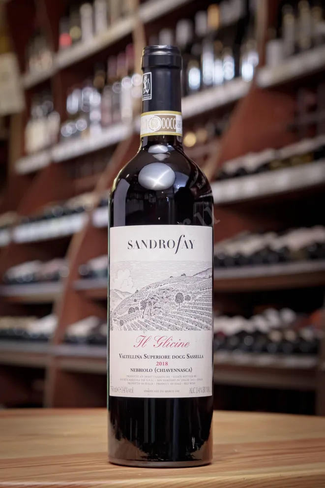 В магазине Крю Профи Sandro Fay Il Glicine Valtellina Superiore Sassella 2018 0.75 л