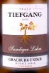 Этикетка Tiefgang Grauburgunder Sandiger Lehm 2022 0.75 л