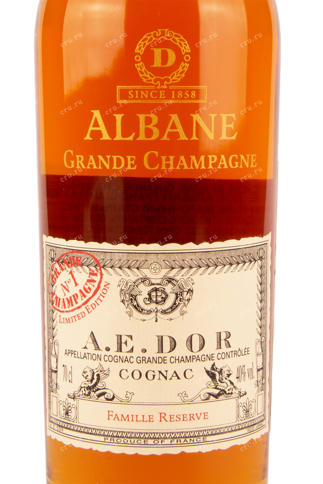 Коньяк A.E. Dor Albane  Grande Champagne 0.7 л