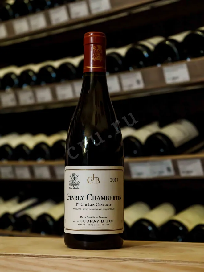 В магазине Крю Профи Chateau de Beaufort Les Cazetiers Gevrey Chambertin 1er Cru AOC 2017 0.75 л