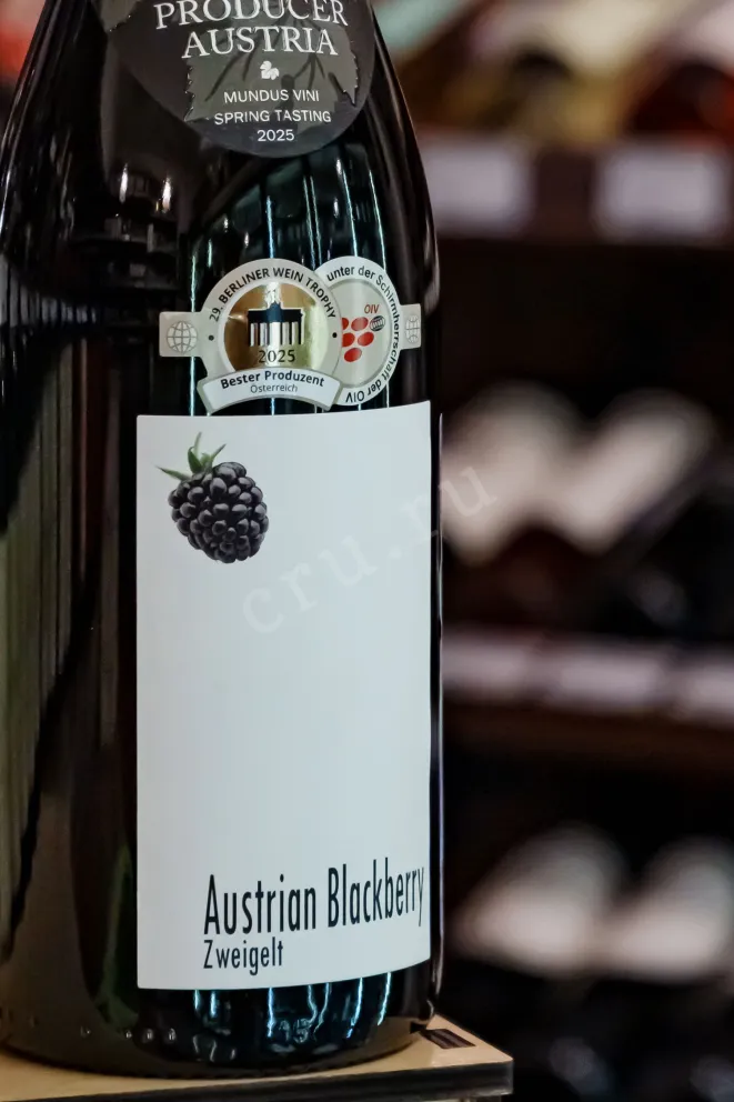 В магазине Крю Профи Weingut R&A Pfaffl Austrian Blackberry Zweigelt 2024 0.75 л