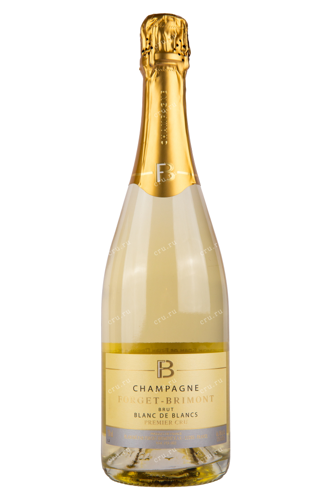 Шампанское Forget-Brimont Blanc de Blancs Brut Premier Cru gift box 0.75 л