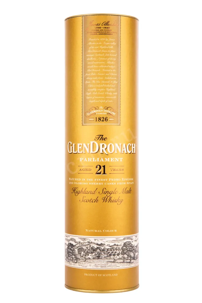 Виски Glendronach Parliament 21 years  0.7 л