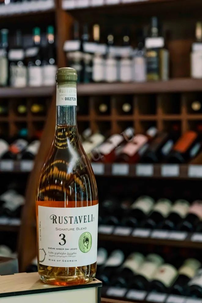 В магазине Крю Профи Rustaveli 3 Signature Blend 2020 0.75 л