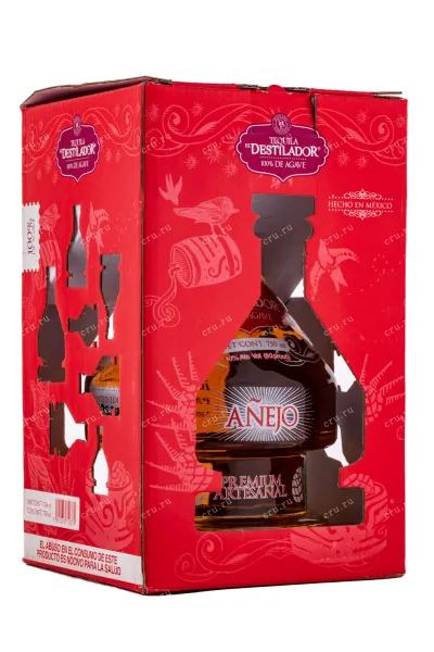 Текила El Destilador Anejo Premium Artesanal  0.75 л