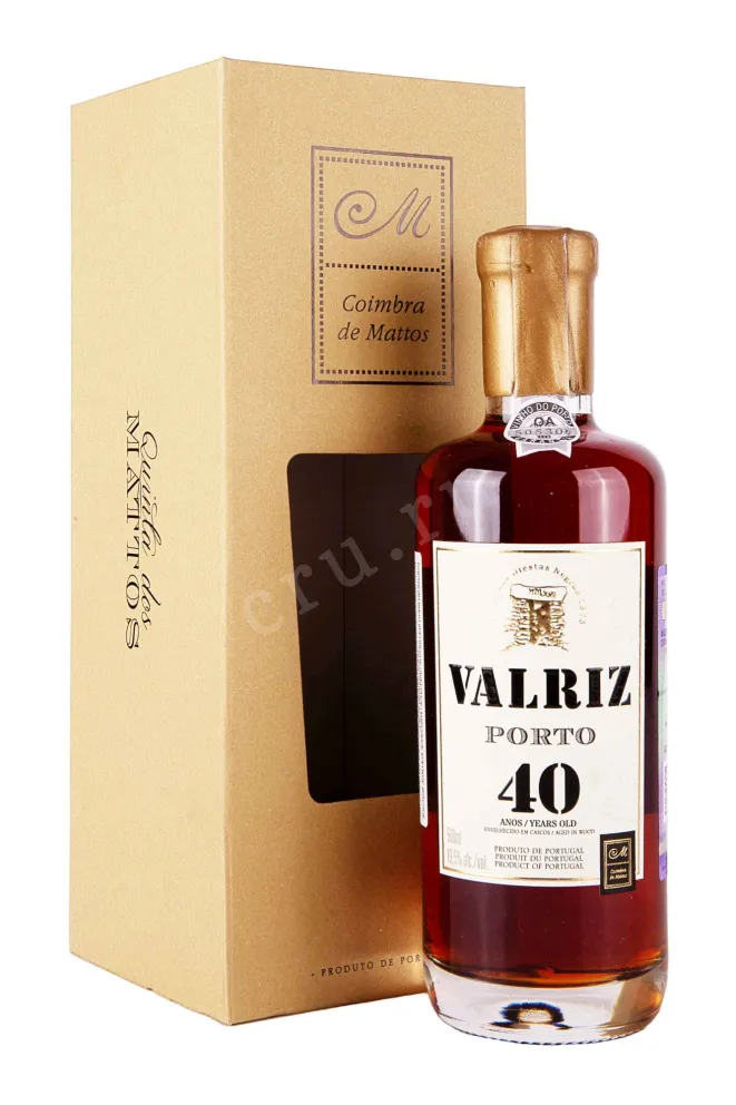Портвейн Valriz 40 years in gift box 1982 0.5 л