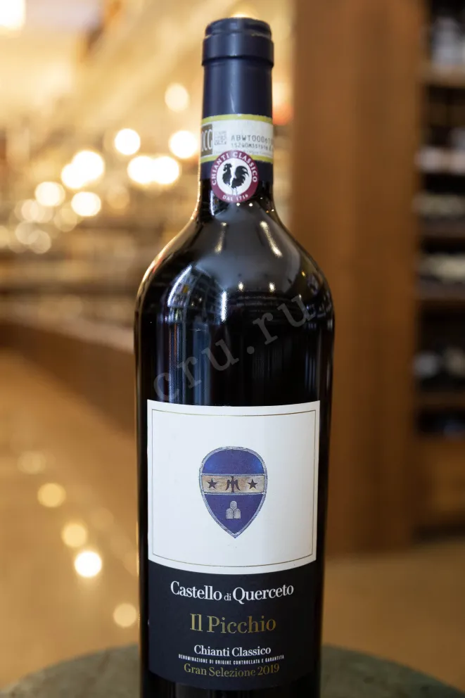 В магазине Крю Профи Castello di Querceto Il Picchio Chianti Classico Gran Selezione 2017 0.75 л