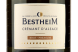 Этикетка Bestheim Cremant d'Alsace Brut Premium 0.75 л
