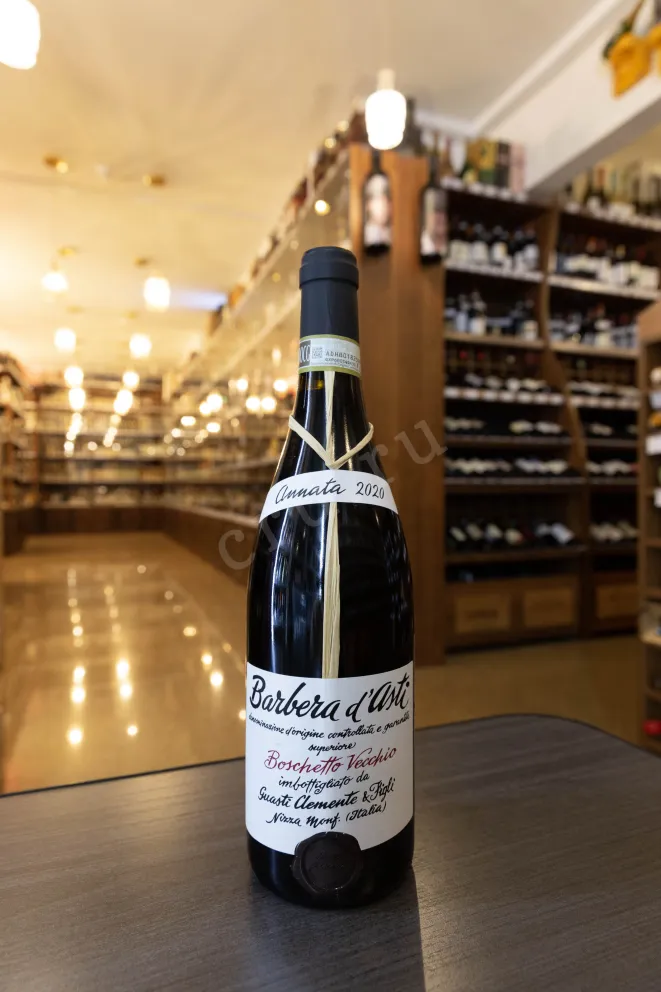 В магазине Крю Профи Guasti Clemente Barbera d'Asti Superiore Boschetto Vecchio 2020 0.75 л