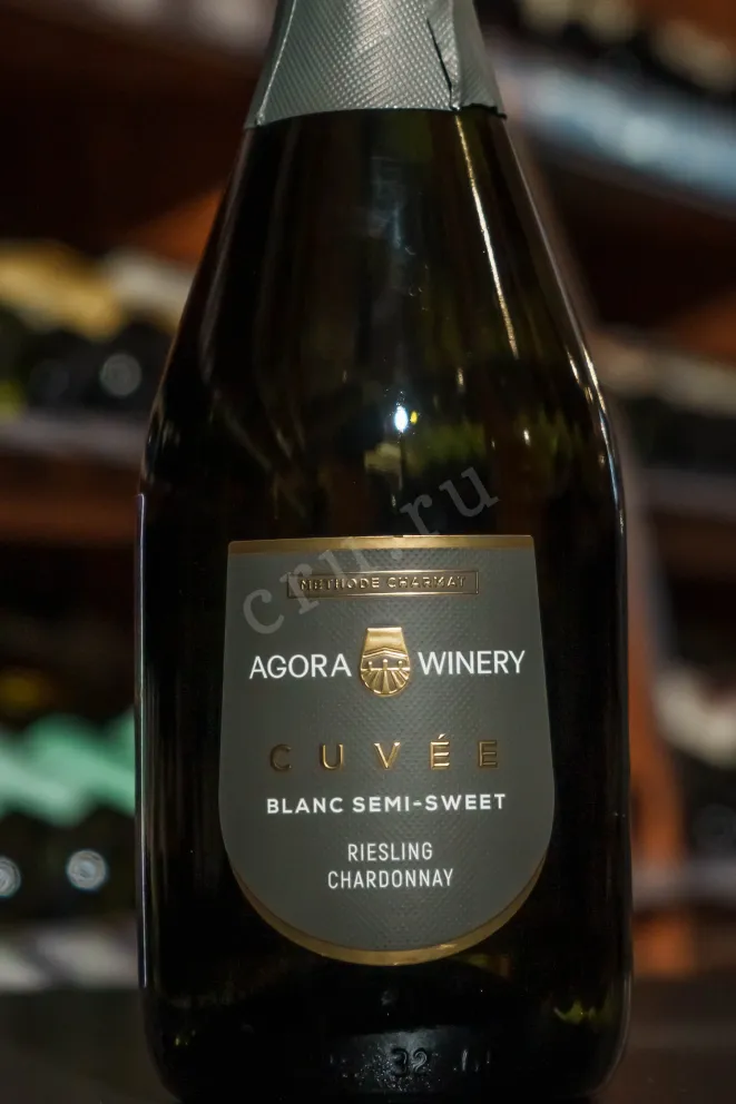 В магазине Крю Профи Agora Cuvee Riesling Chardonnay in gift box 2024 0.75 л