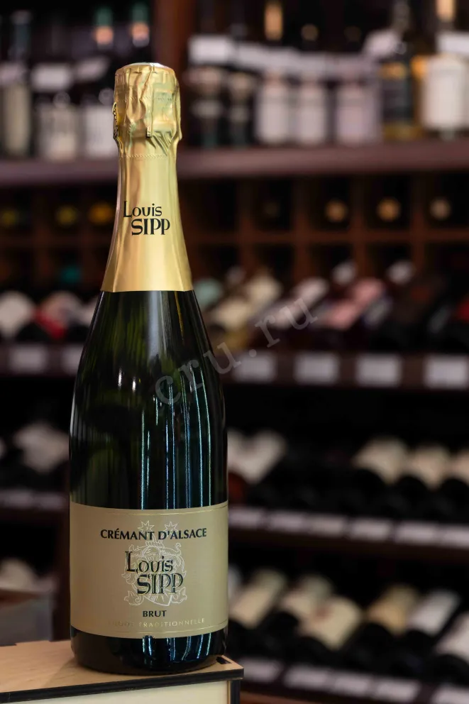 В магазине Крю Профи Louis Sipp Cremant d'Alsace Brut AOC 2023 0.75 л