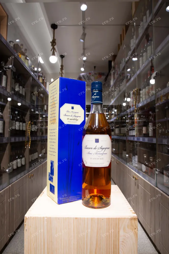 В магазине Крю Профи Baron de Sigognac 15 ans 0.7 л