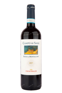 Вино Rosso di Montalcino DOC Campo ai Sassi 2019 0.75 л