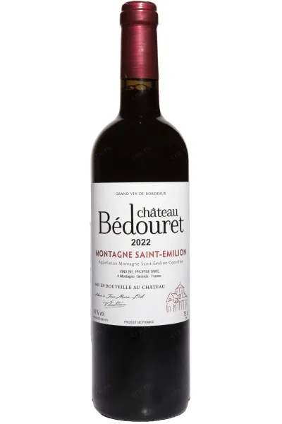 Вино Chateau Bedouret Montagne Saint-Emilion 2020 0.75 л