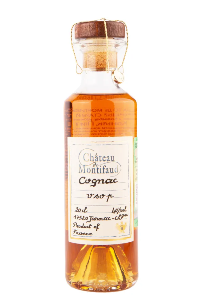 Коньяк Chateau de Montifaud Petite Champagne VSOP in gift box  0.2 л