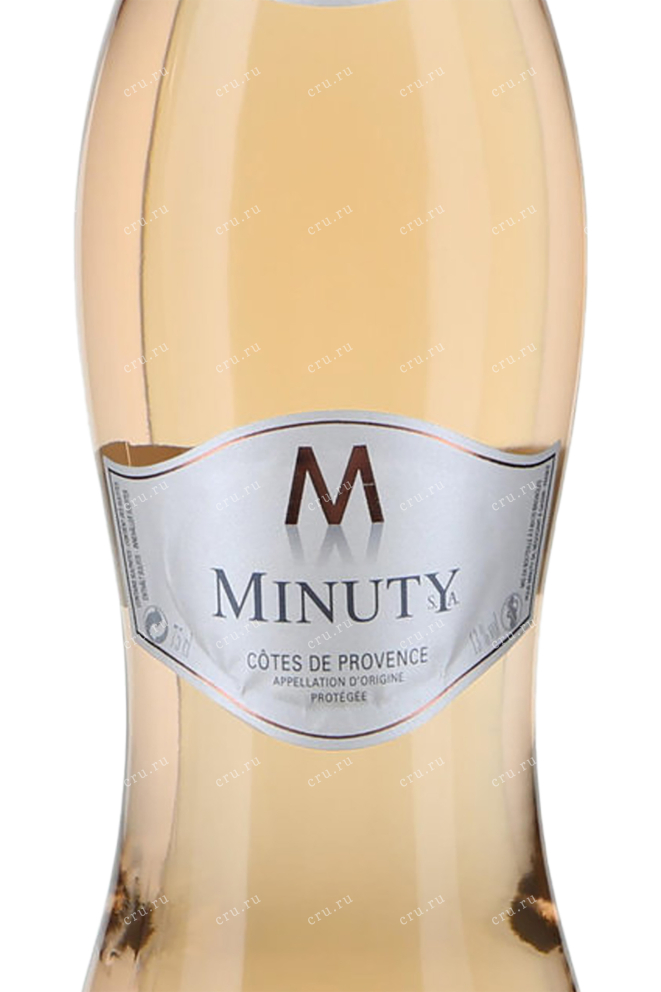 Этикетка M de Minuty Cotes de Provence 0.75 л