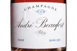 Этикетка Andre Beaufort Polisy Reserve Rose Demi-Sec 2018 0.75 л